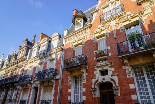 Villas dans la rue Hubert Colombier, Quartier du Vieux Vichy