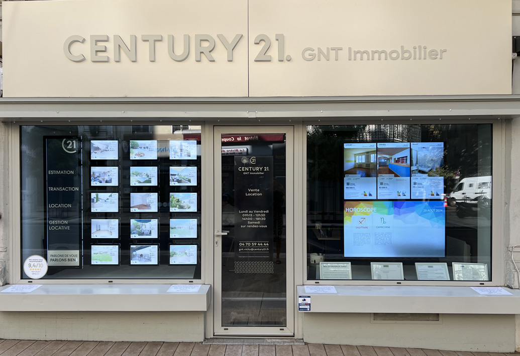 Agence immobilière CENTURY 21 GNT Immobilier, 03200 VICHY